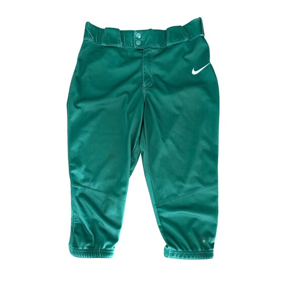 Nike Mens Green‎ Baseball Knickers Size Medium - Picture 1 of 7